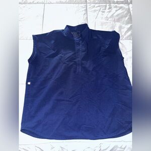 Rafaela Oversized Scrub Top and straight pants